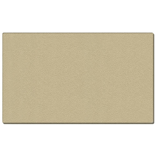 Ghent Non-Magnetic Fiber Bulletin Board, Vinyl, 4ft x 12ft, Caramel, Vinyl Frame