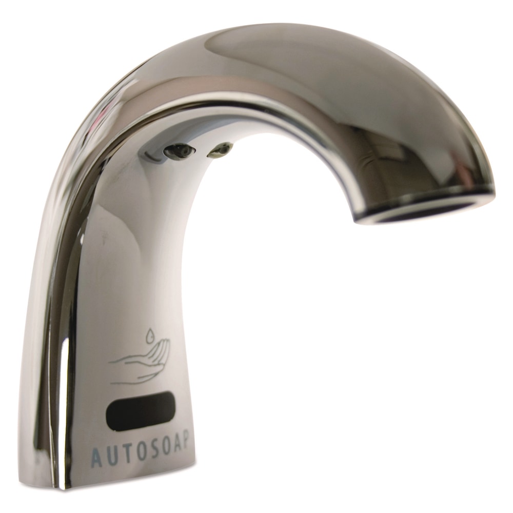 Rubbermaid Commercial One Shot Soap Dispenser - Touch Free, Foam, 1.9 x 5.5 x 4, Polished Chrome