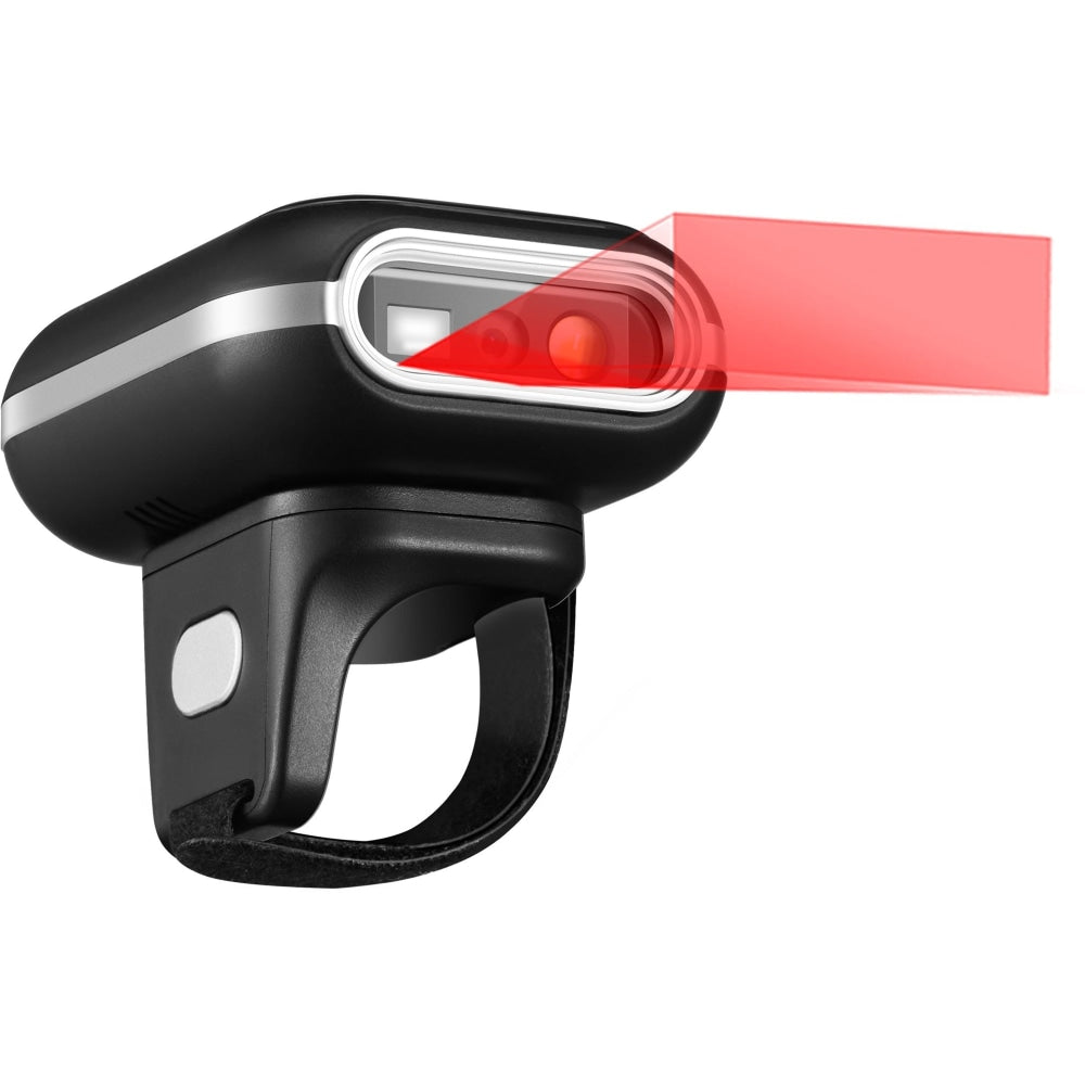 Adesso NuScan 4300B Bluetooth 2D Ring Wearable Barcode Scanner - Wireless Connectivity - 12in Scan Distance - NUSCAN4300B