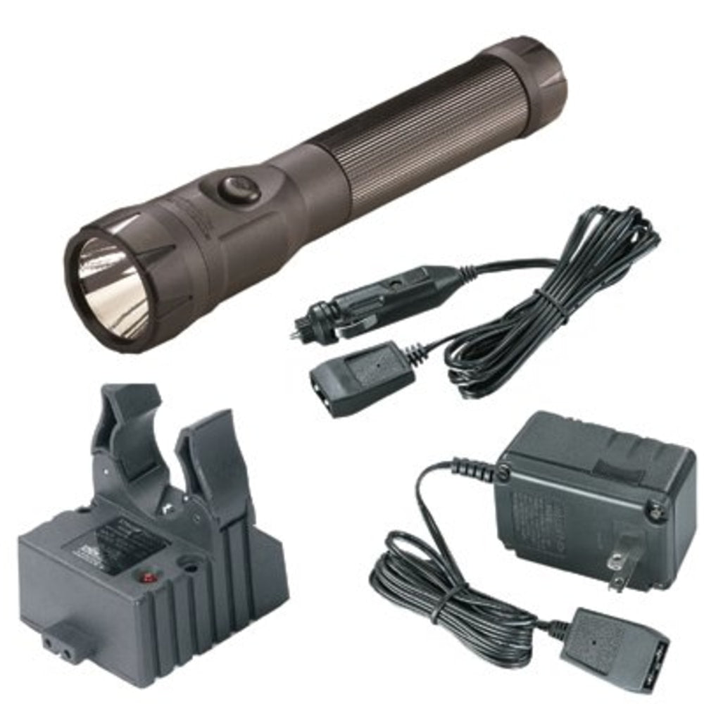 Streamlight PolyStinger C4 LED Rechargeable Flashlight, Black