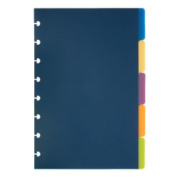 TUL Discbound Tab Dividers, Junior Size, Assorted Colors