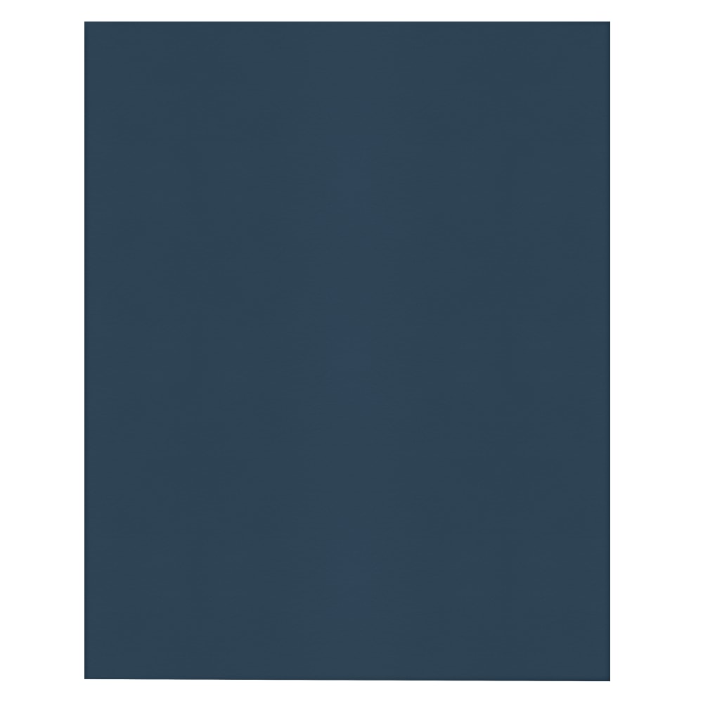 Office Depot Brand 2-Pocket Textured Paper Folders, Dark Blue, Pack Of 25