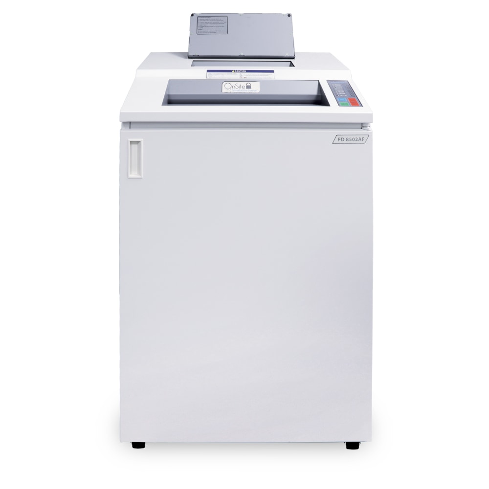 Formax OnSite 150-Sheet AutoFeed Cross-Cut Shredder, FD8502AF