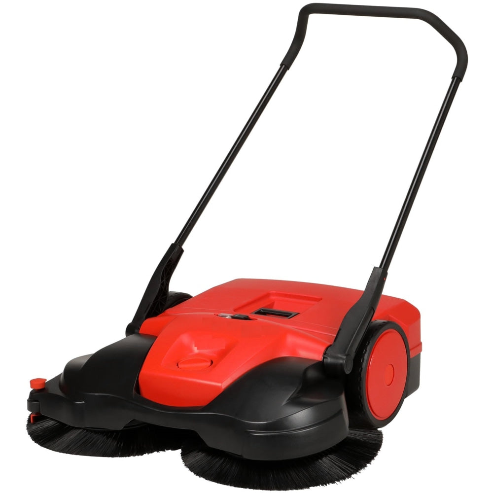 Bissell BG-697 38in Triple Brush Battery-Powered Sweeper, Red