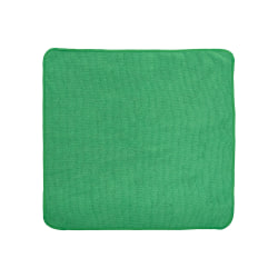 Rubbermaid Commercial Products HYGEN r-40 Recycled Microfiber Cloth, 12in X 12in, Green, 24-Pack