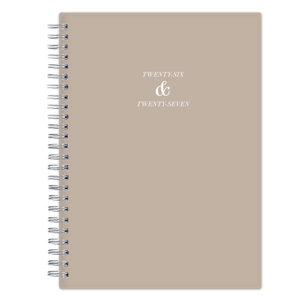 2027 Blue Sky Oat Weekly/Monthly (18-Month) Planning Calendar + Notes, 5.875x8.625, 0%, PP, Jan-Dec, RY27