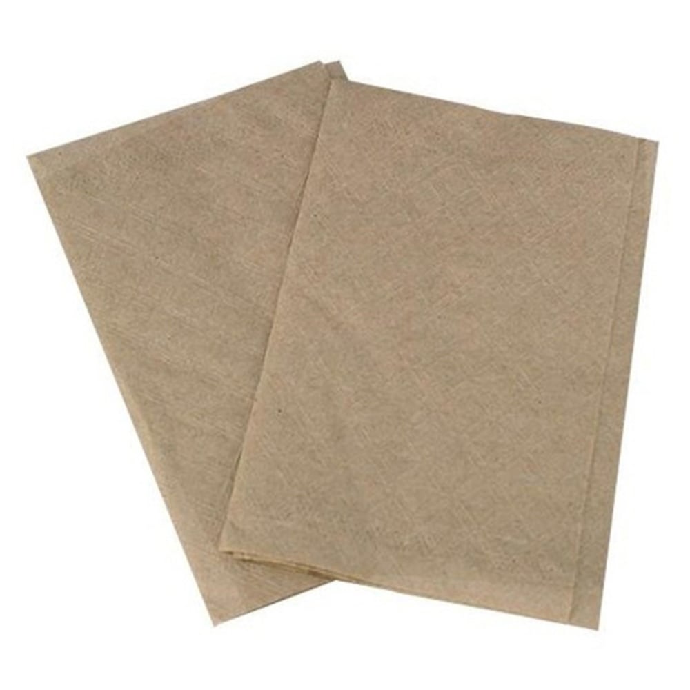 Karat 2-Ply Interfold Napkins, 8in x 6-1/2in, Kraft, Set Of 6,000 Napkins