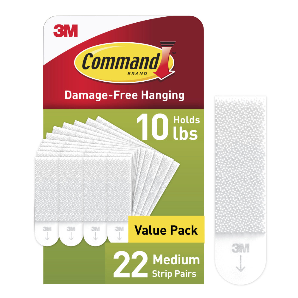 Command Medium Picture Hanging Strips Value Pack, 1720422NA