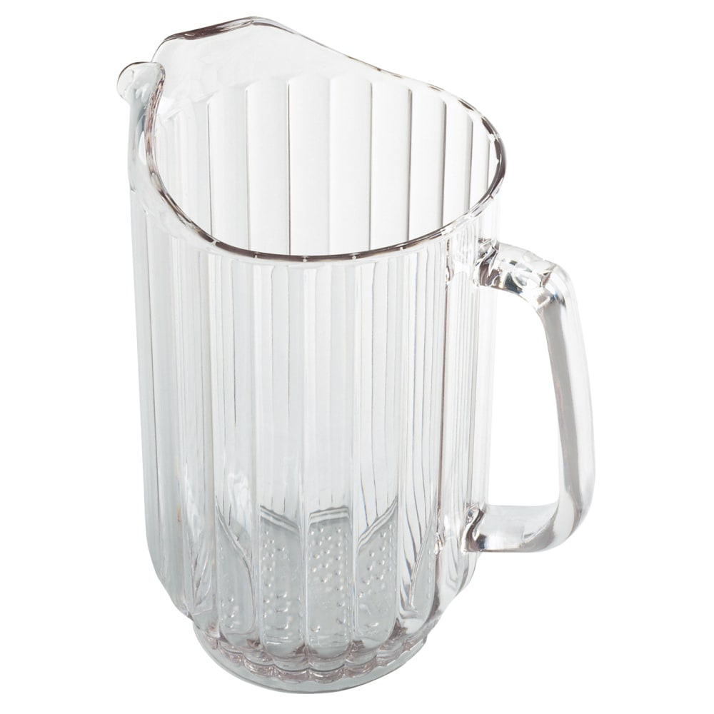 Cambro Camwear P600CW135 Pitchers, 60 Oz, Clear, Pack Of 6 Pitchers