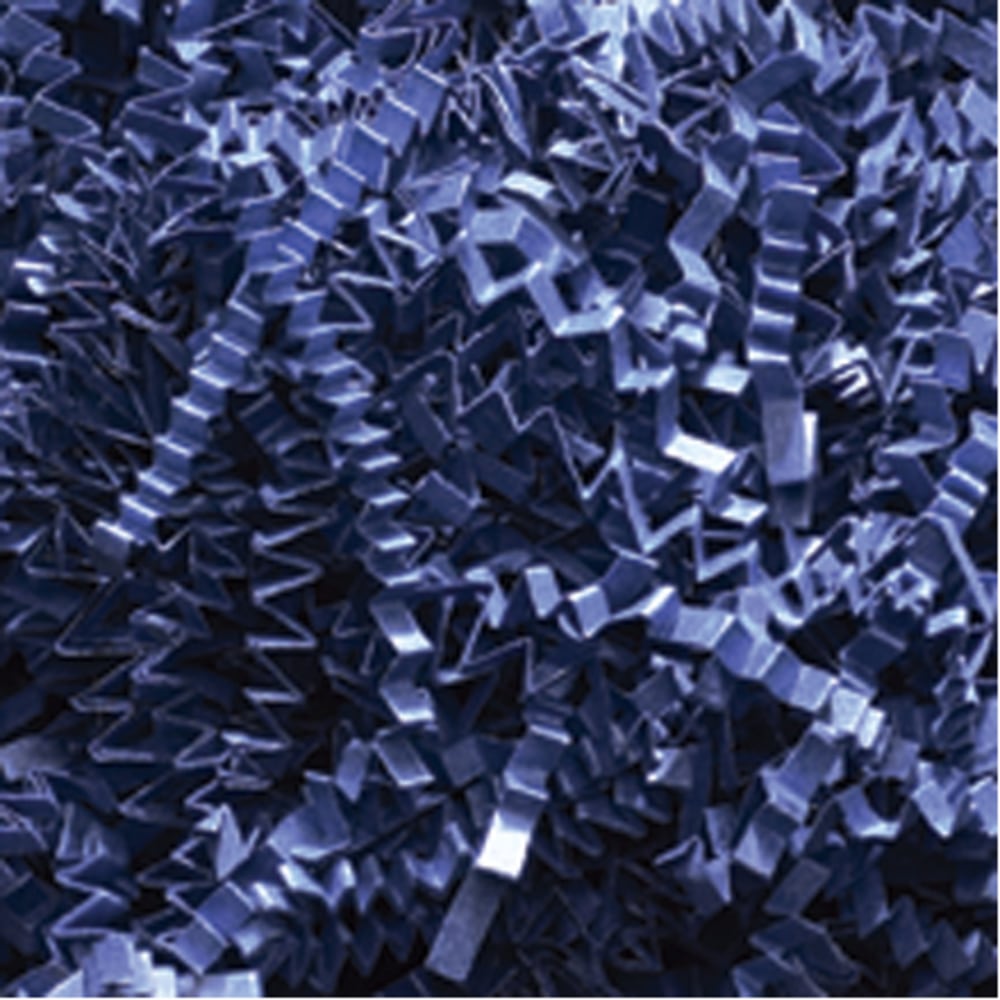 Partners Brand Navy Blue Crinkle PaPer, 10 lbs Per Case