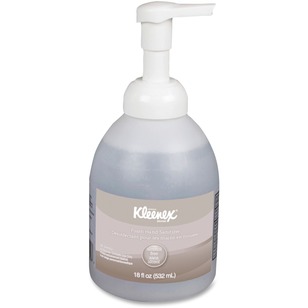 Scott Hand Sanitizer Foam - 18 fl oz (532.3 mL) - Pump Bottle Dispenser - Kill Germs - Hand - Moisturizing - 45827CT