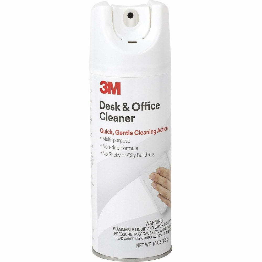 3M Desk/Office Cleaner Spray - For Multipurpose - 15 fl oz (0.5 quart) - 12 / Carton - 573CT