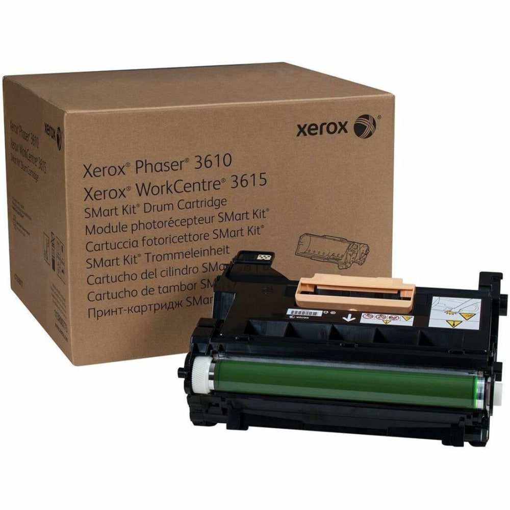 Xerox Phaser 3610/WorkCentre 3615 Drum Cartridge - Laser Print Technology - 1 Each - OEM - Black