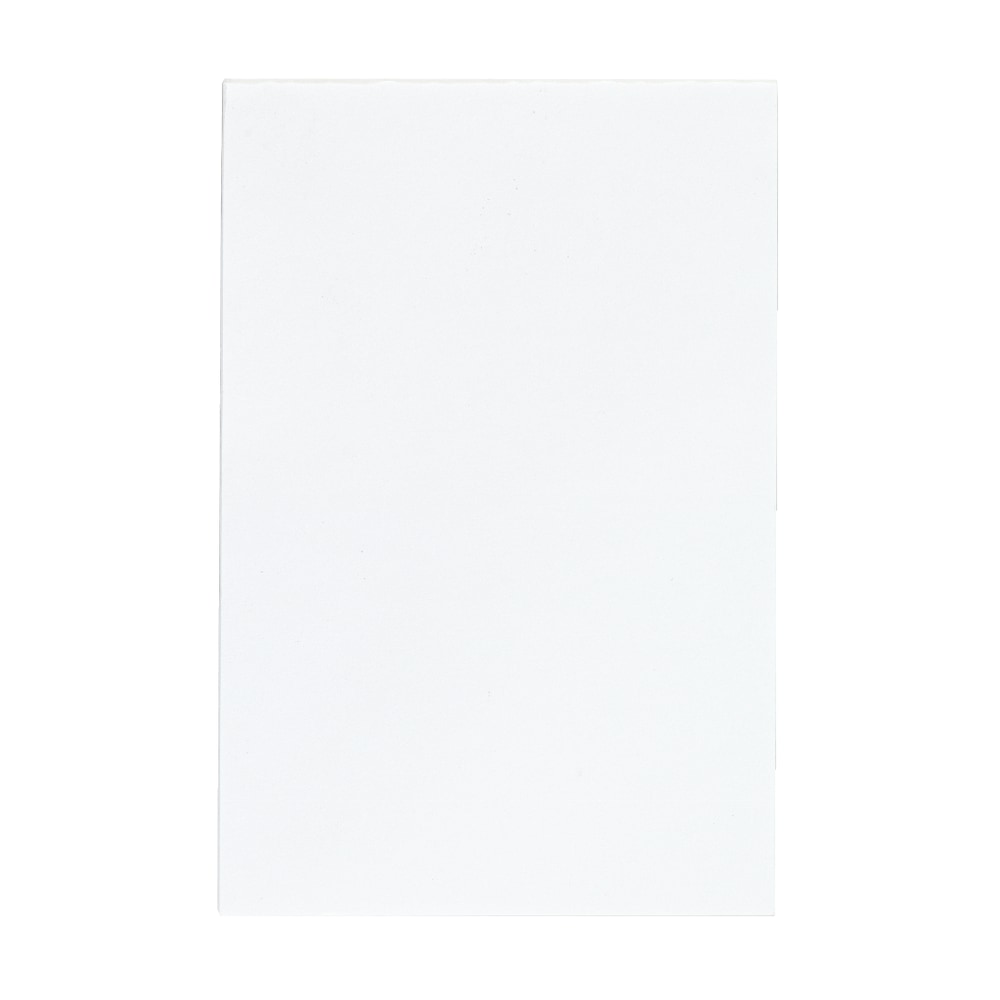 Office Depot Brand Scratch Pads, 4in x 6in, Unruled, Glued Tops, 100 Sheets, Pack Of 12