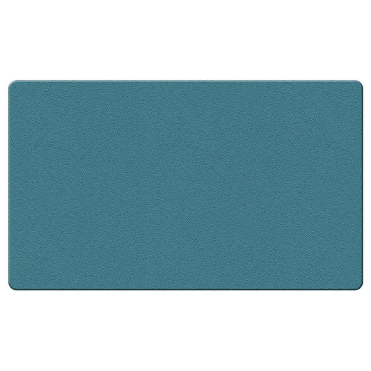 Ghent Fabric Bulletin Board With Wrapped Edges, 24in x 36in, Teal