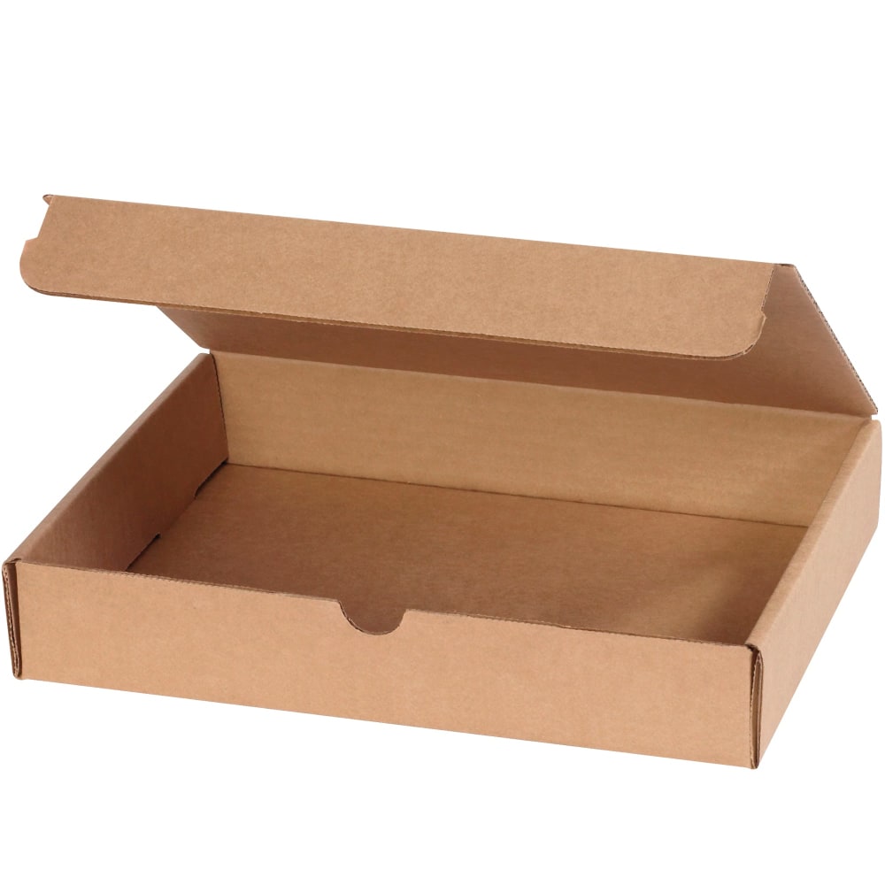 Partners Brand Literature Mailers 11 1/8in x 8 3/4in x 2in, Kraft, Bundle of 50