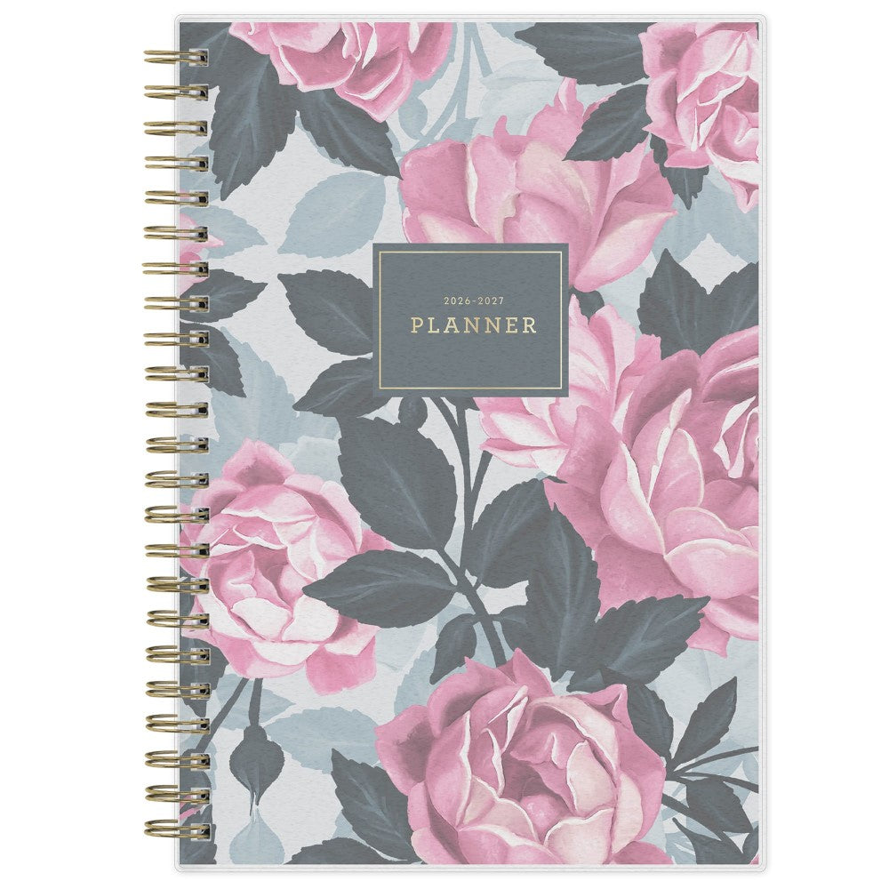 Planning Calendar BS Roosevelt Pink Frosted PP 5x8 AY26-27