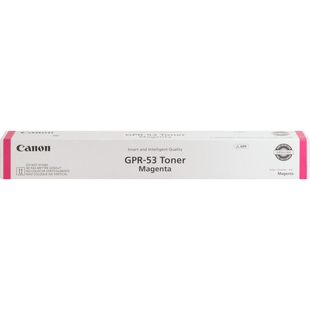 Canon GPR-53 Original Laser Toner Cartridge - Magenta - 1 Each - 19000 Pages