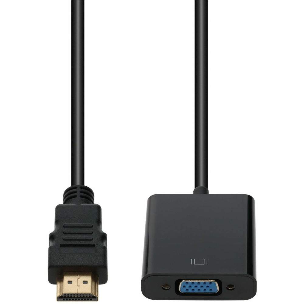 AddOn 8in HDMI to VGA Adapter Cable - Video converter - HDMI - VGA - black, HDMI2VGA