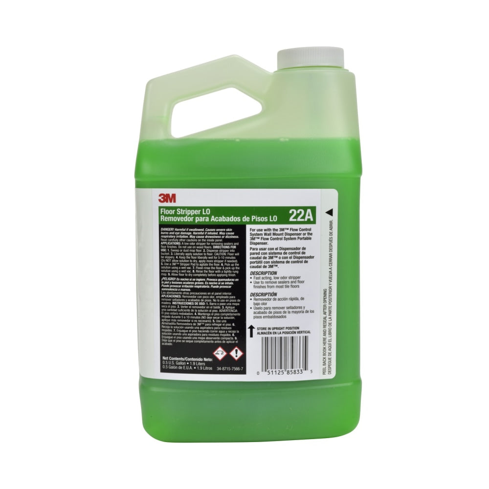 3M Flow Control 22A Floor Stripper LO Concentrate, 67.6 Oz