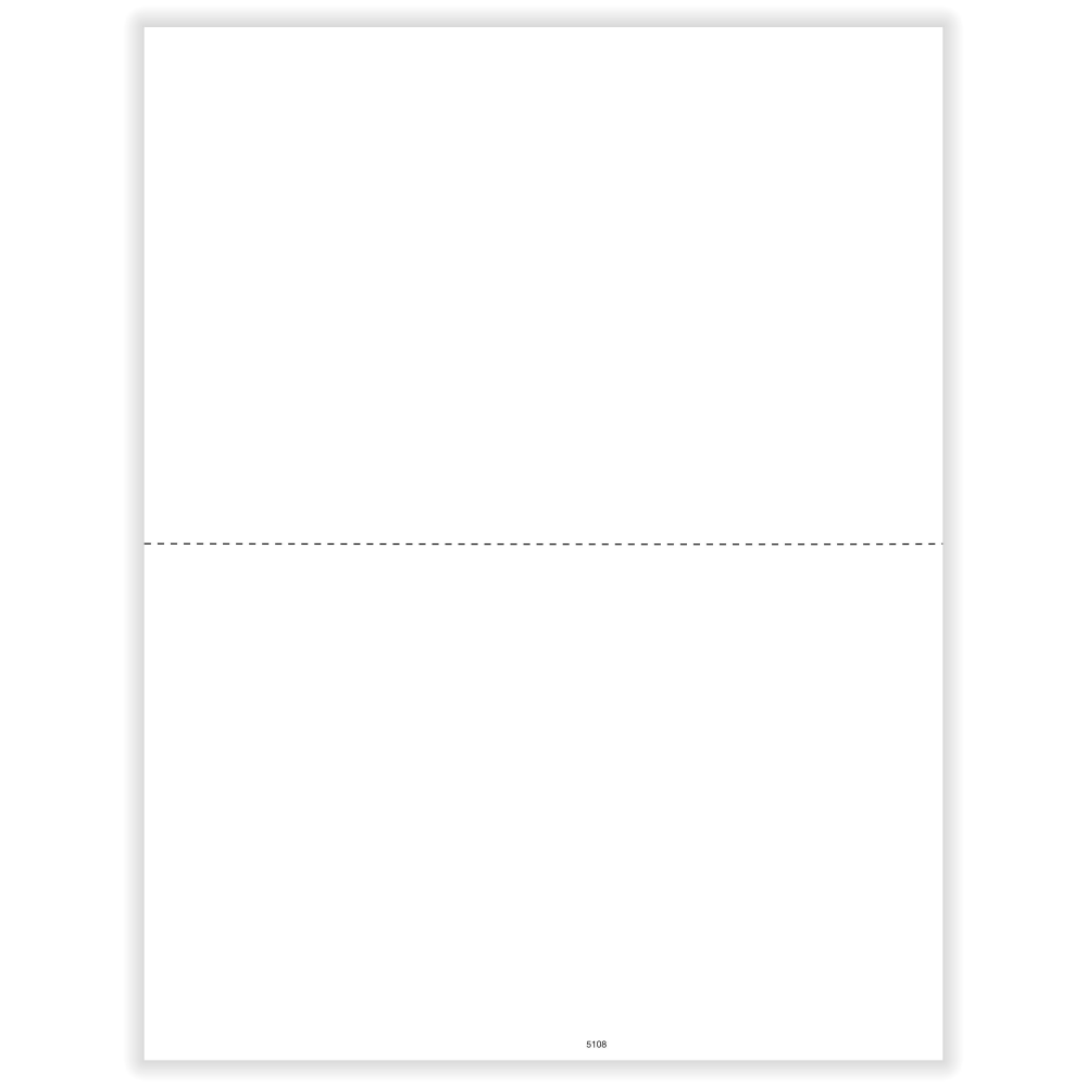 ComplyRight 1099-MISC Blank Tax Forms, 2-Up, 8-1/2in x 11in, Pack Of 100 Forms, 51085025
