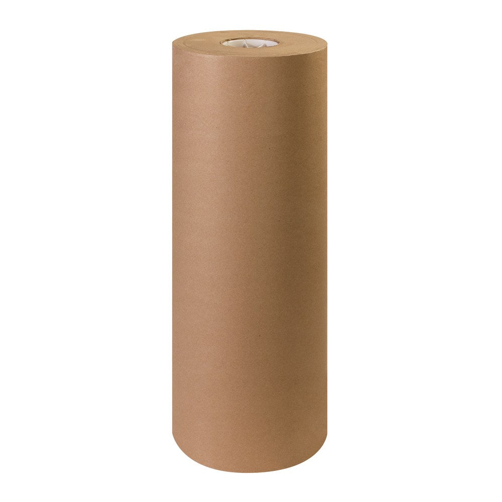 Partners Brand 100% Recycled Kraft Paper Roll, 30 Lb, 24in x 1,200ft