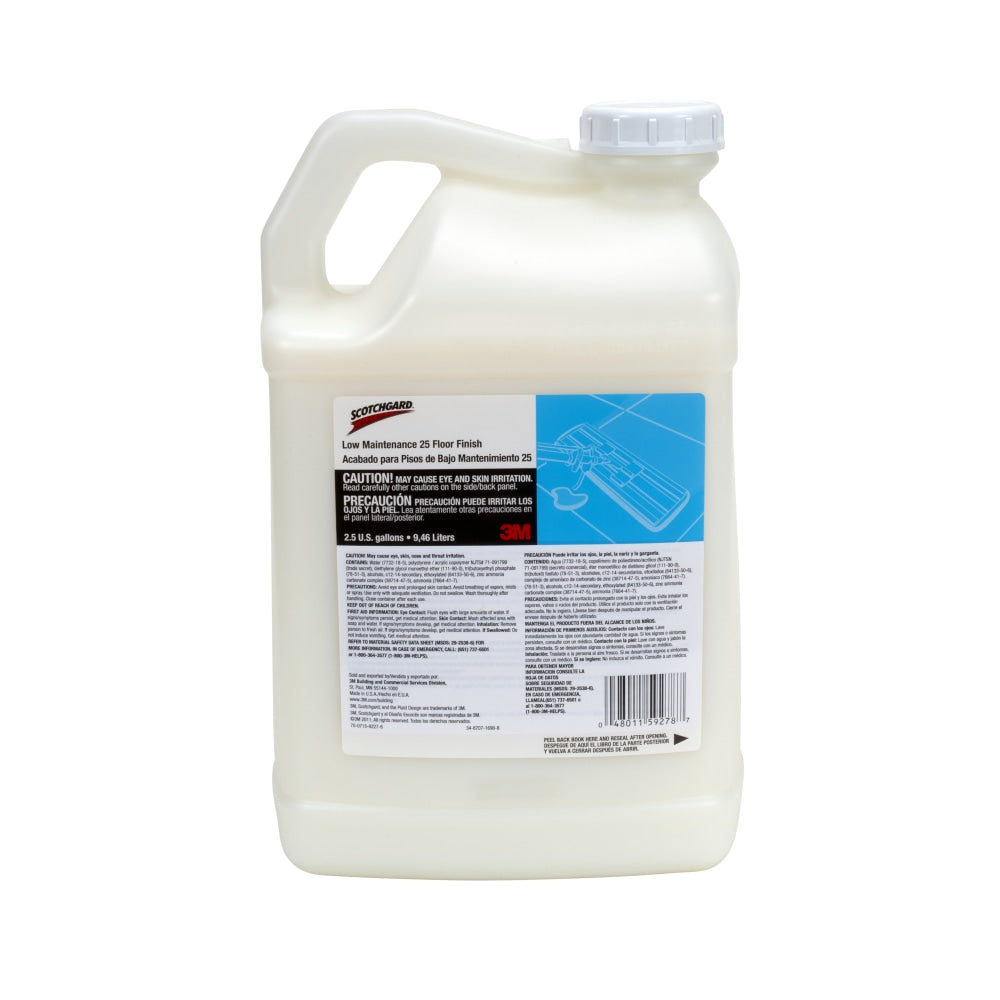 Scotchgard Low Maintenance Floor Finish, 2.5 Gallon, Case Of 2 Jugs