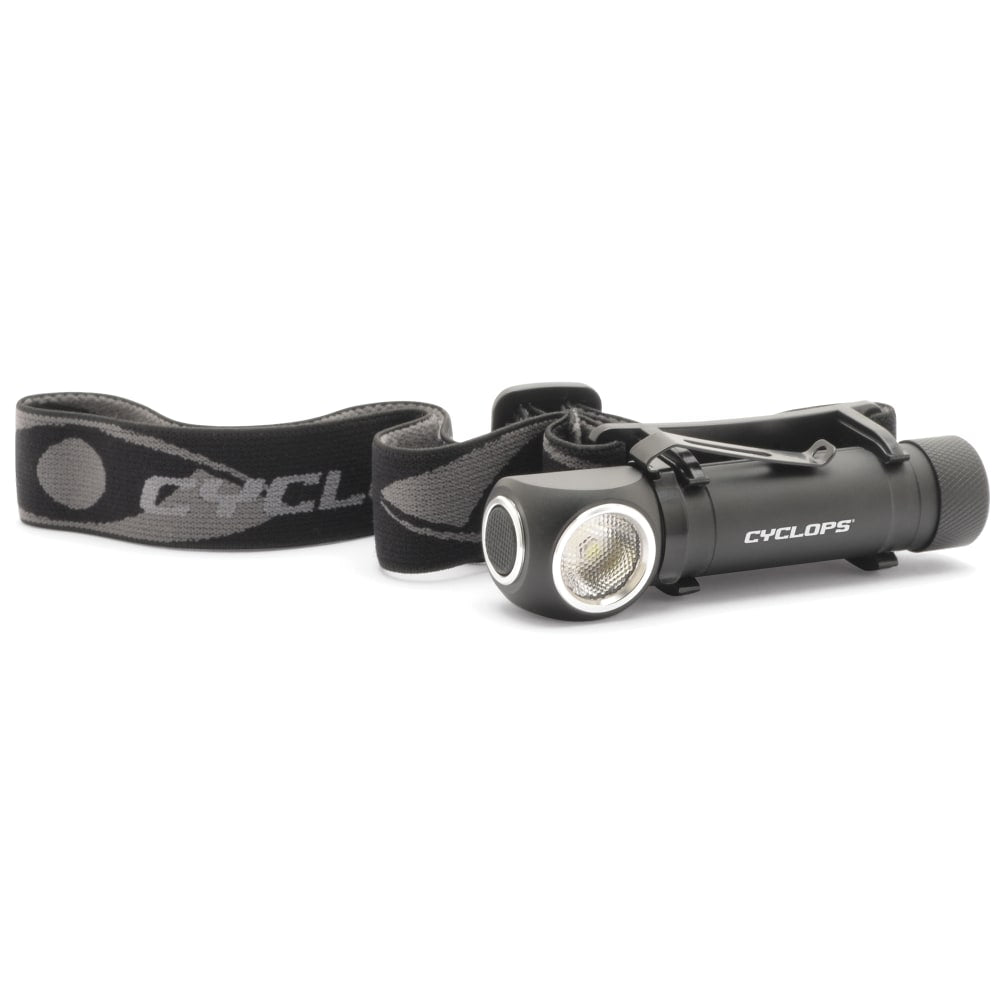 Cyclops Hades 10W 1,000-Lumen Rechargeable LED Headlamp, Black
