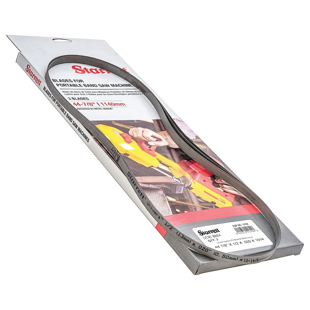 L.S. Starrett Powerband Matrix II HSS Bi Metal Portable Bandsaw Blade, 10/14 TPI