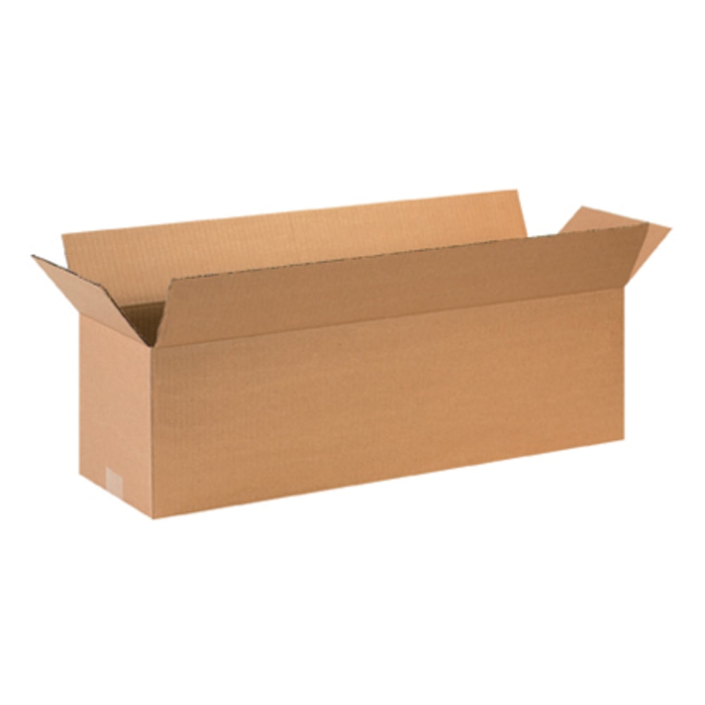 Partners Brand Long Corrugated Boxes 26in x 8in x 8in, Bundle of 25