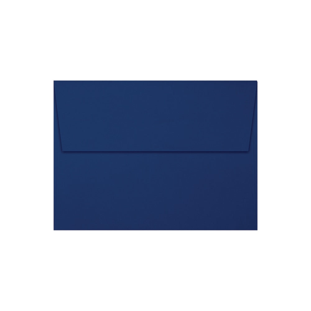 LUX Invitation Envelopes, A7, Peel & Stick Closure, Gold/Navy, Pack Of 50