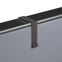 MCH10 - Partition Hangers For Quartet Matrix Bulletin Boards, Black, Set Of 2