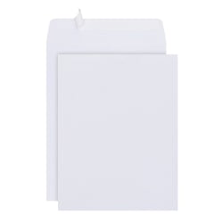 Office Depot Brand 10in x 13in Catalog Envelopes, Clean Seal, 30% Recycled, White, Box Of 125
