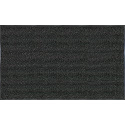 Realspace Tough Rib Floor Mat, 3ft x 5ft, Charcoal