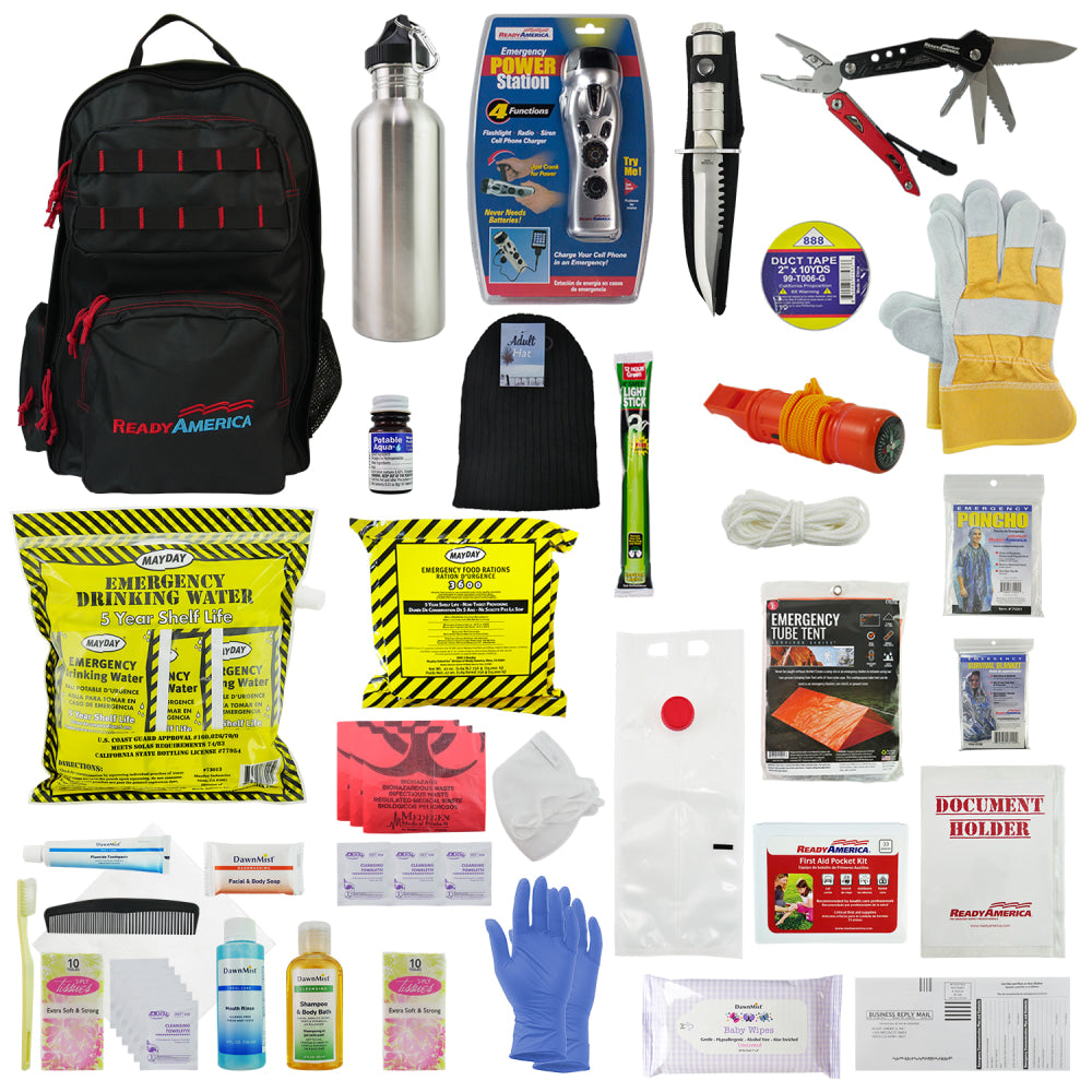 Ready America 1-Person 3-Day Elite Backpack
