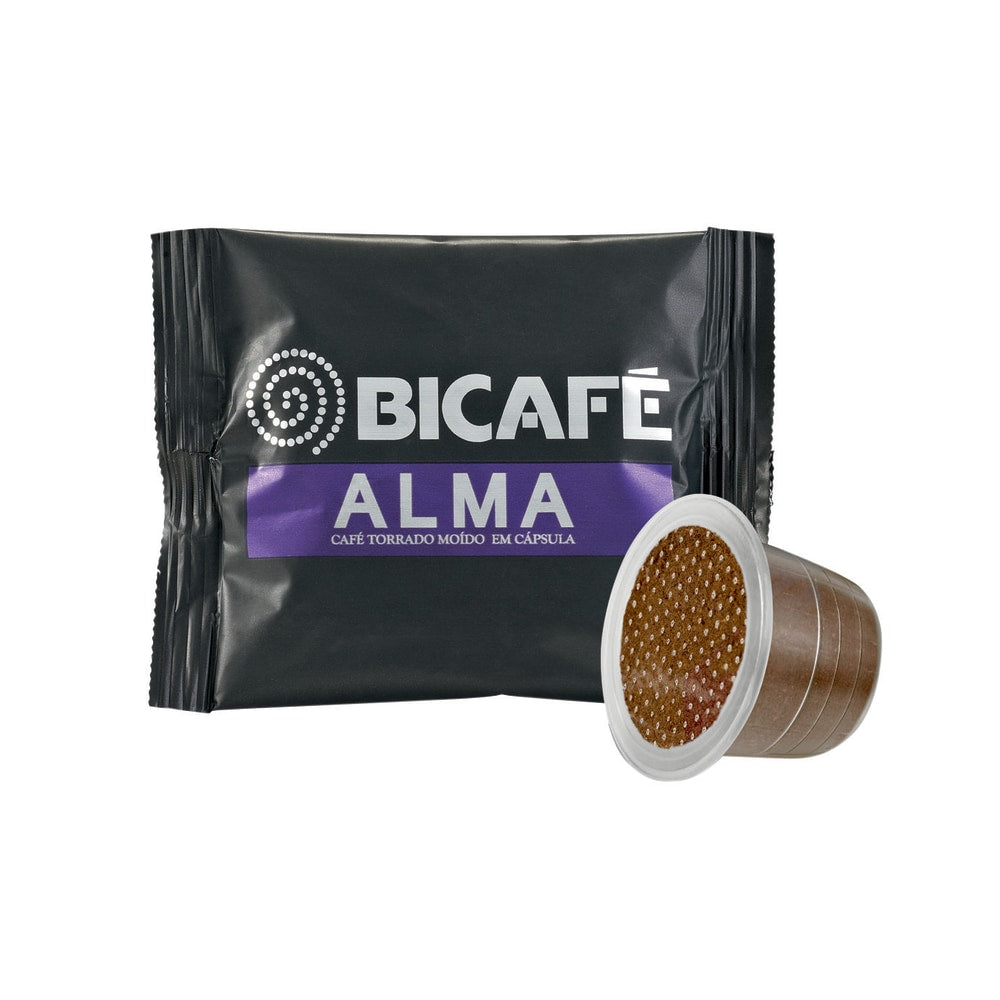 Bi-Cafe Single-Serve Coffee Pods, Alma, Carton Of 50