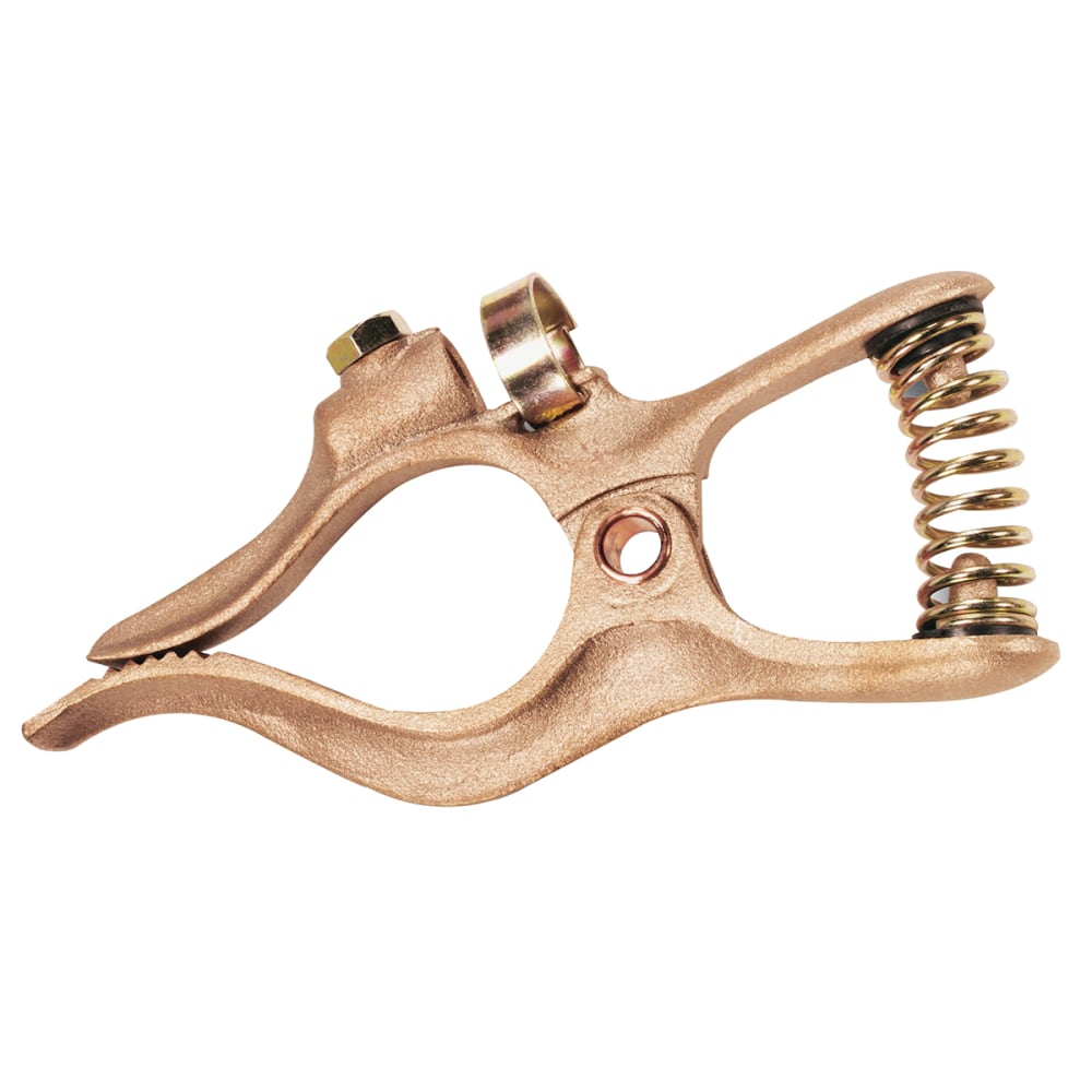 Ground Clamps, 300 A, Ball Point - 3/0, Flat Jaw