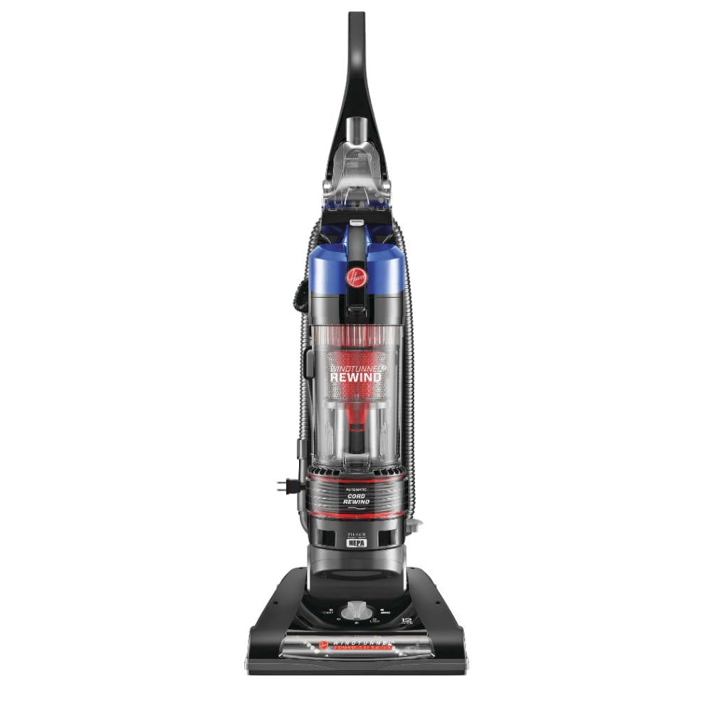 Hoover WindTunnel 2 HEPA Bagless Upright Vacuum, Red