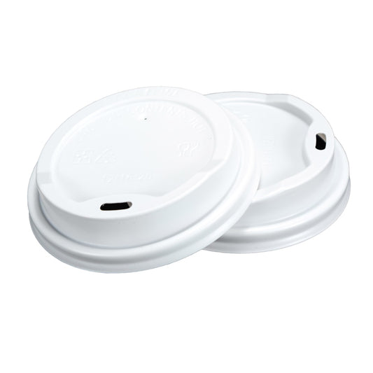 RDI Disposable Cup Lids, 10 Oz/12 Oz, White, Case Of 1,000 Lids