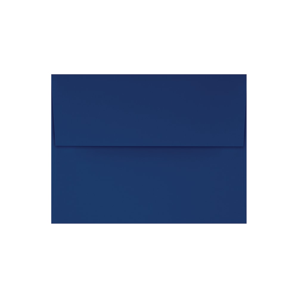 LUX Foil-Lined Invitation Envelopes A4, Peel & Press Closure, Navy/Gold, Pack Of 50
