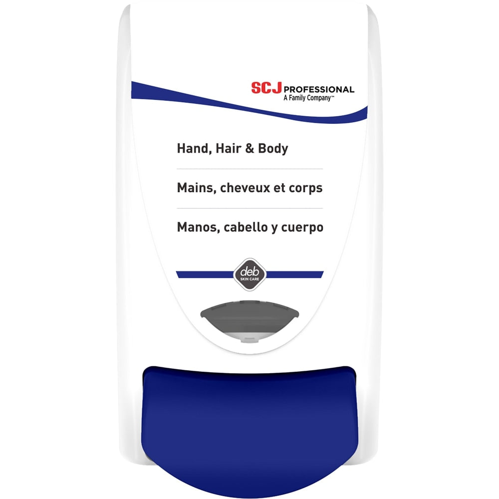 SC Johnson Cleanse Hand, Hair and Body Dispenser - Manual - 1.06 quart Capacity - Hygienic, Push Button, Ant - SHW1LDS