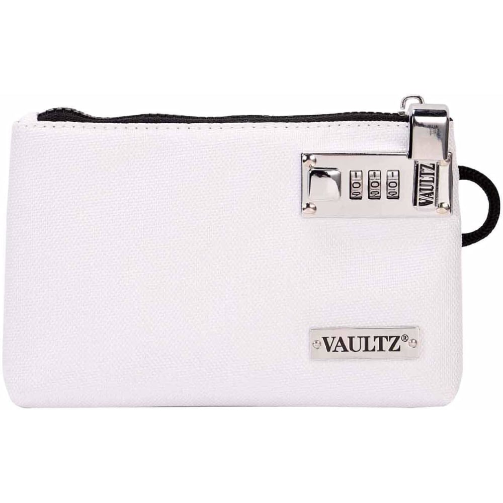 Vaultz Accessories Pouch, 5in x 8in, White
