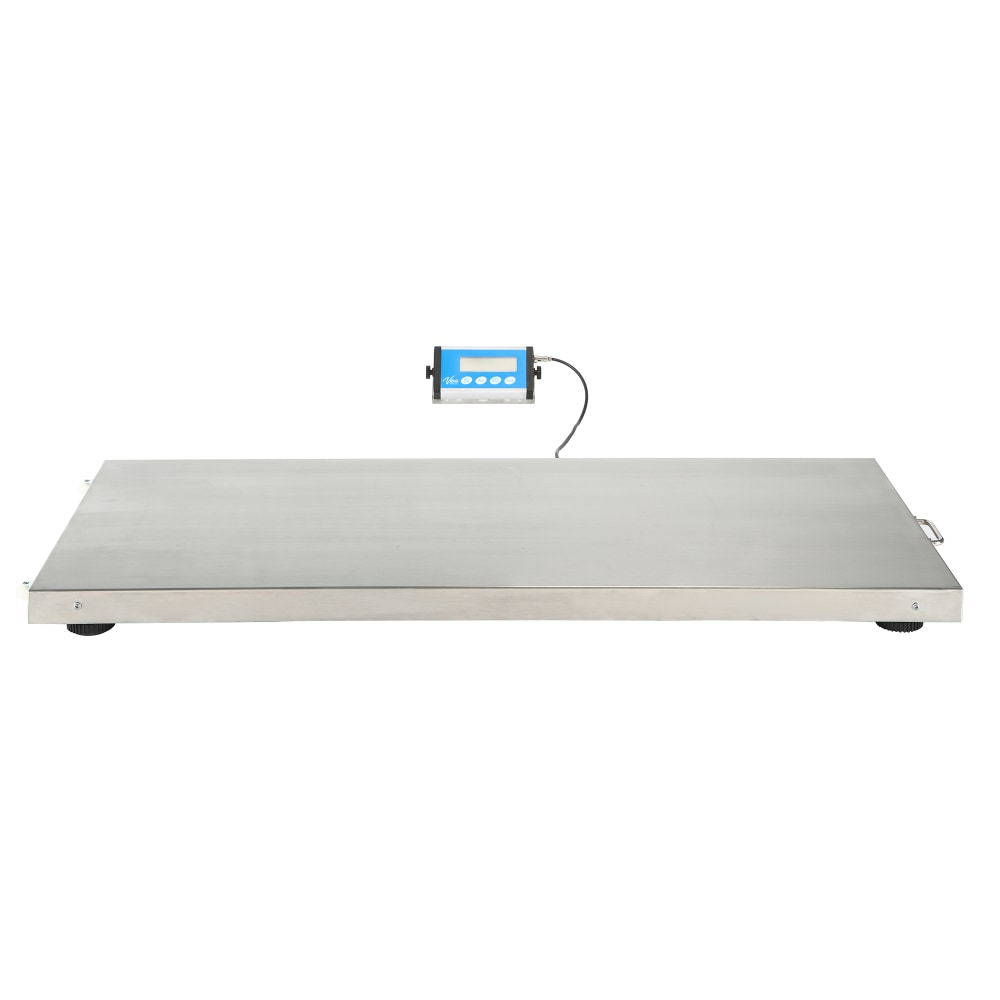 Alpine Vivacomfort ADIME904-04 Stainless-Steel Veterinary Scale, 44.09inH x 20.47inW x 1.77inD, White