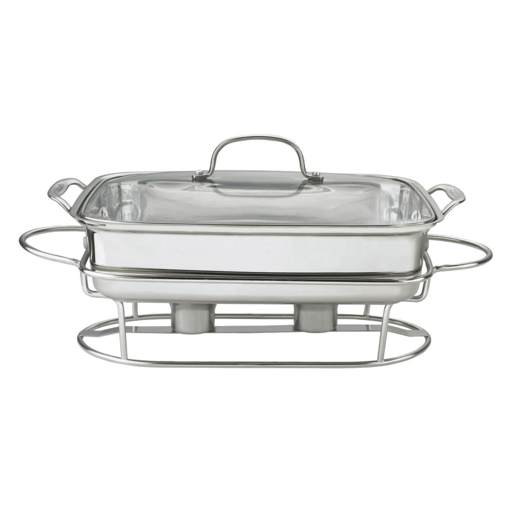 Cuisinart Classic Entertaining Rectangular Buffet Server, 5 Qt, Silver