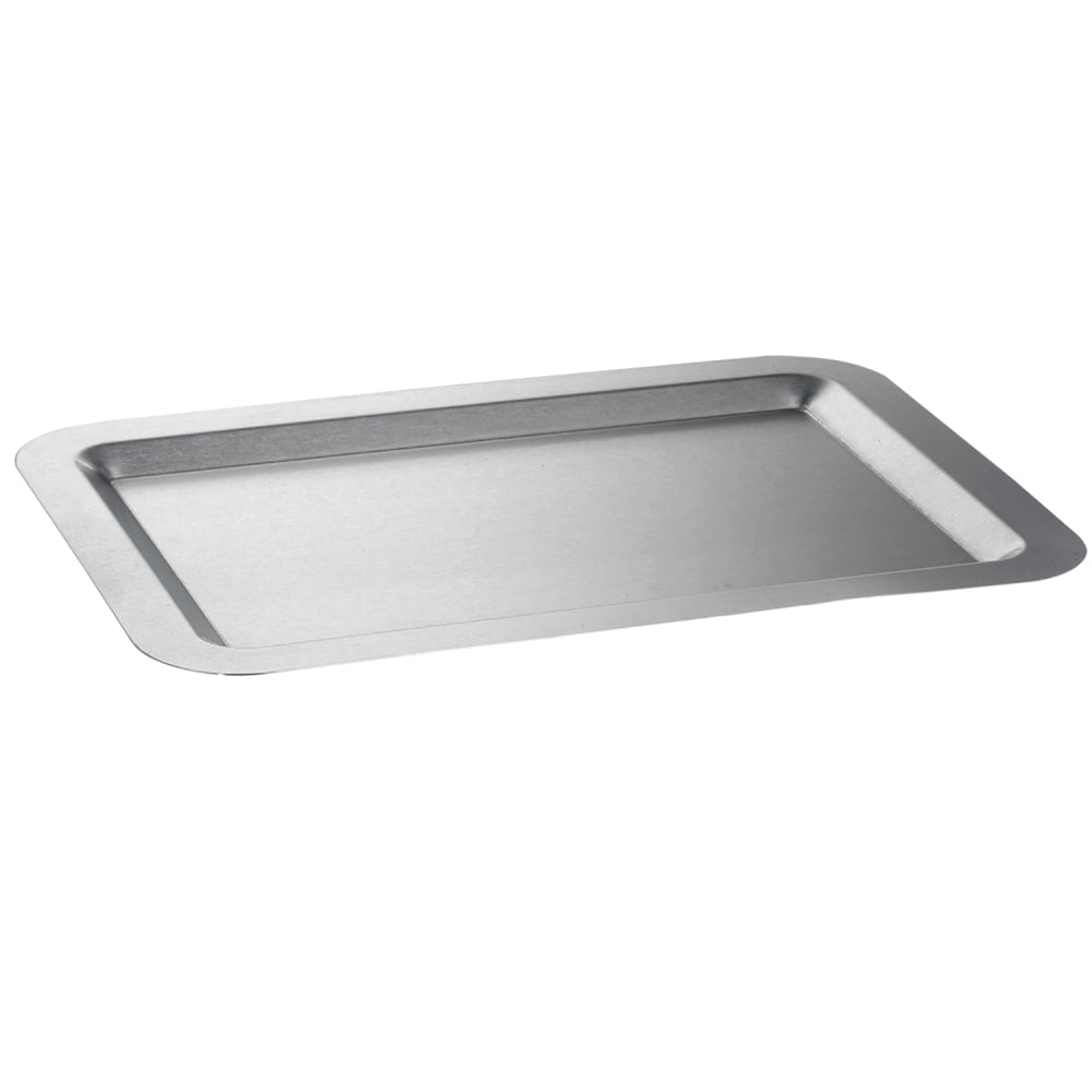 Erwyn Products Rectangular Serving Trays, 11-1/4in x 16-1/4in, Silver, Total Qty 6