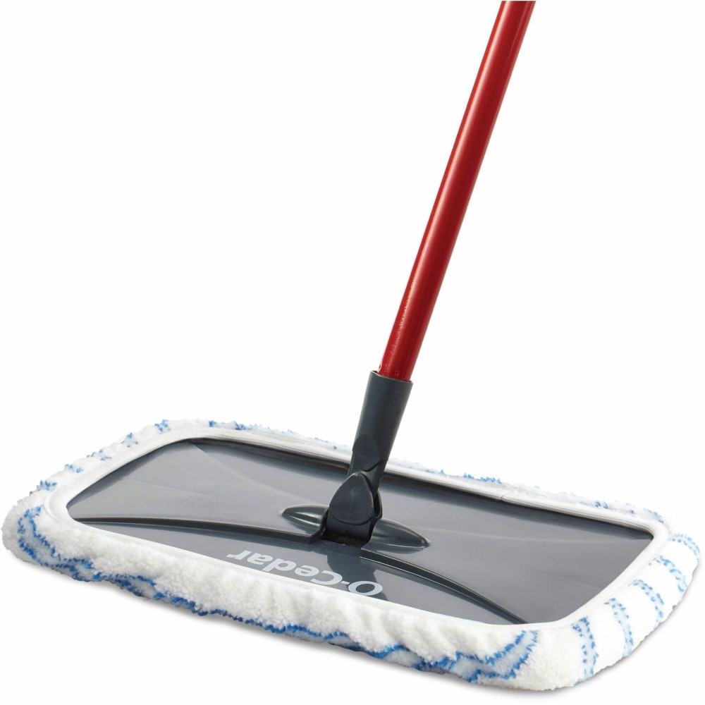 O-Cedar Hardwood Floor N More Microfiber Mop - MicroFiber Head - Reusable, Scrubber Strip, Machine Washable - Multi - 1 Each