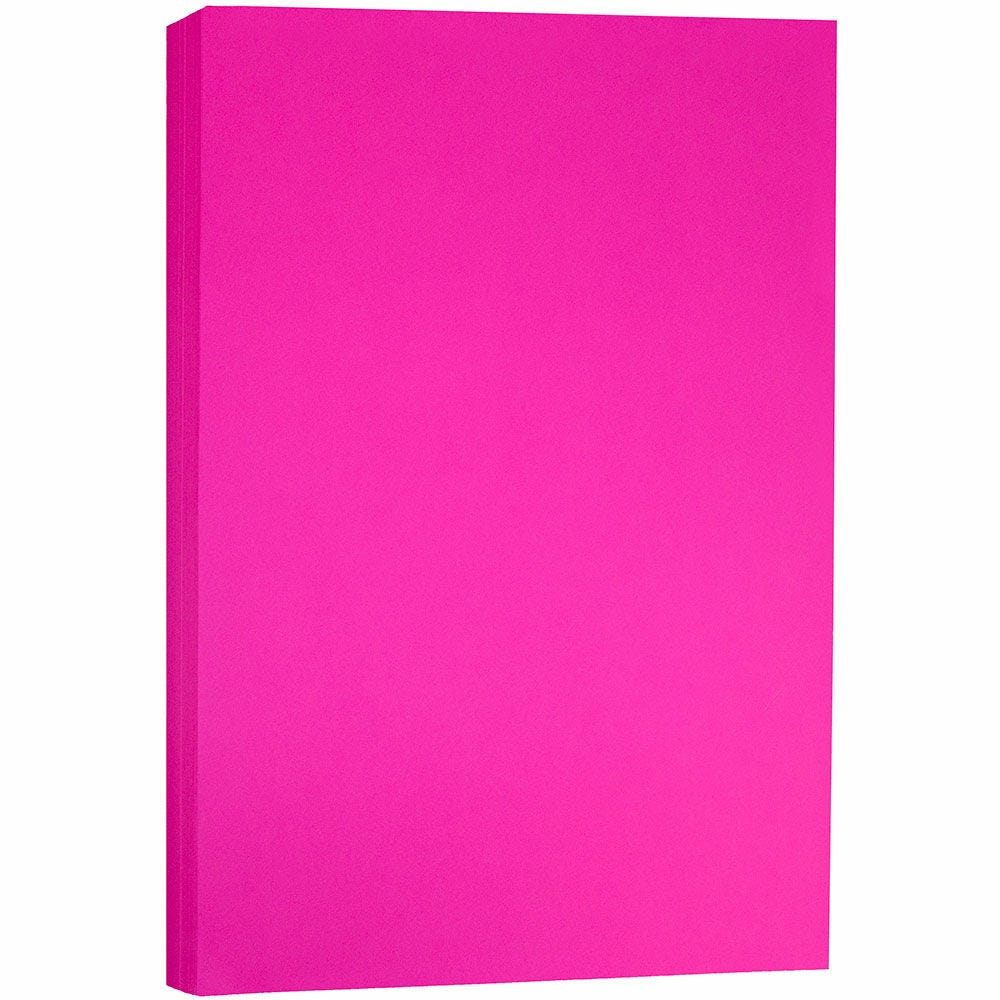 JAM Paper Card Stock, Fuchsia, Ledger (11in x 17in), 65 Lb, Pack Of 250