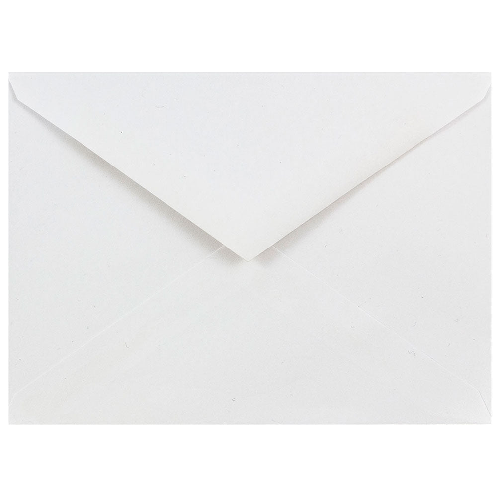 JAM Paper Booklet Invitation Envelopes, A6, Gummed Seal, Regular White, Pack Of 25