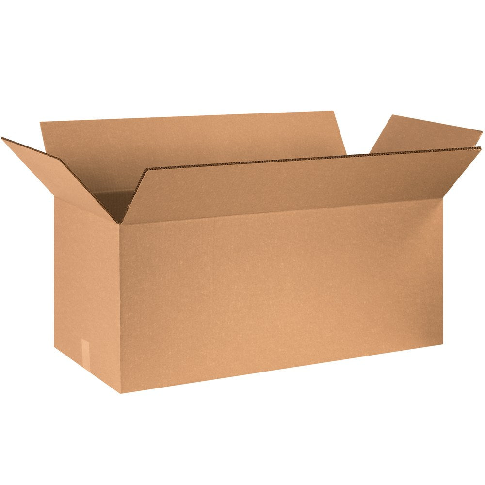 Partners Brand Double-Wall Heavy-Duty Corrugated Cartons, 36in x 16in x 16in, Kraft, Box Of 10