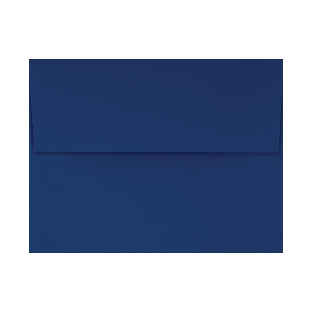 LUX Foil-Lined Invitation Envelopes A4, Peel & Press Closure, Navy/Silver, Pack Of 50
